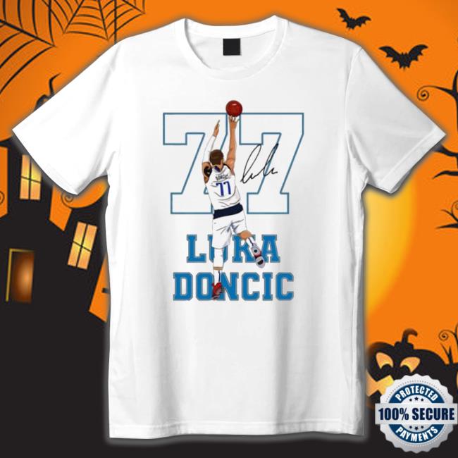 #77 Dallas Team Player And So High Basketball Luka Doncic T-Shirt